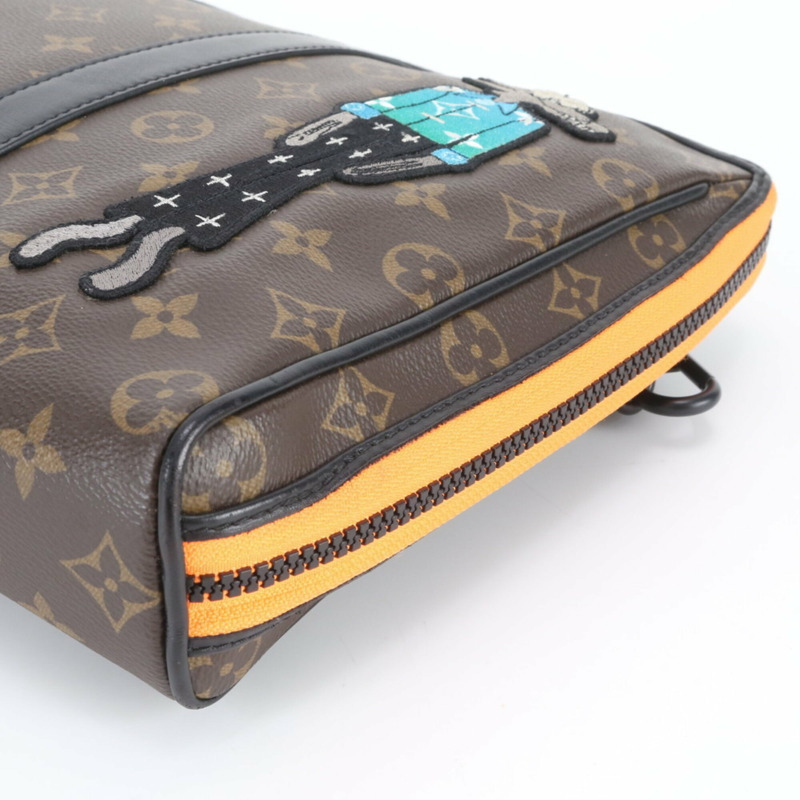 路易威登 Monogram LV Friends Keepall 手提包/手拿包 M80130 男士真皮托特包/手拿包-3
