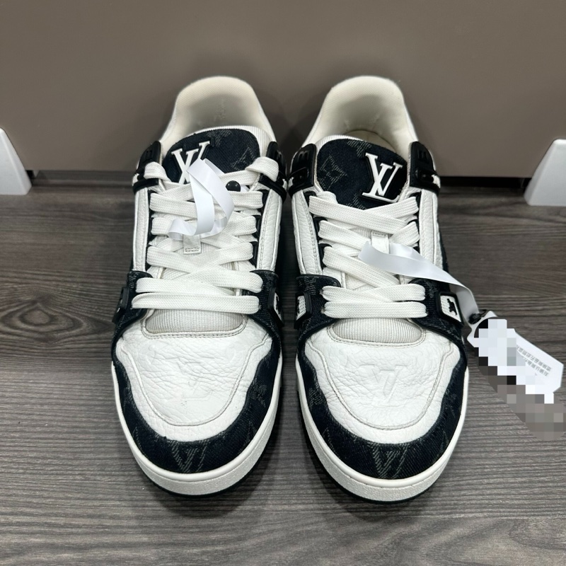 98🆕Louis Vuitton LV Trainer熊猫男士运动鞋40.5-1