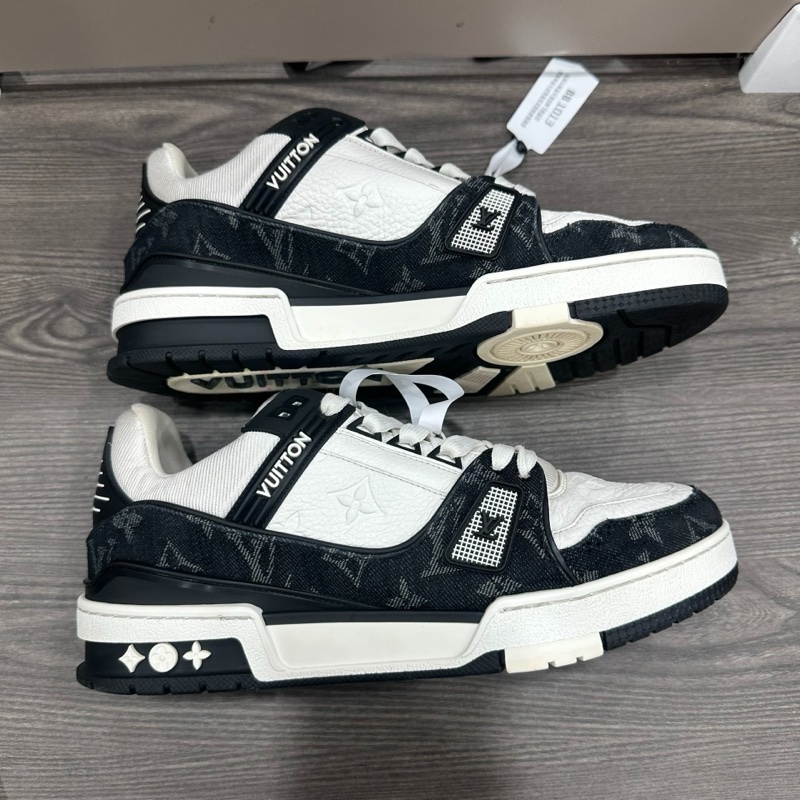 98🆕Louis Vuitton LV Trainer熊猫男士运动鞋40.5-10