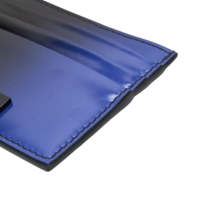 Ferragamo 黑色藍色卡包cardholder 小皮夾 中性款-3