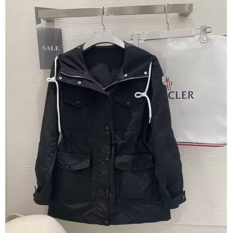 Moncler 風衣外套 衝鋒衣 機能外套 大童0號 黑色 MONCLER THEBERON FIELD JACKET