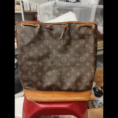 Louis Vuitton Monogram Noé 老花水桶包 肩背包 老件