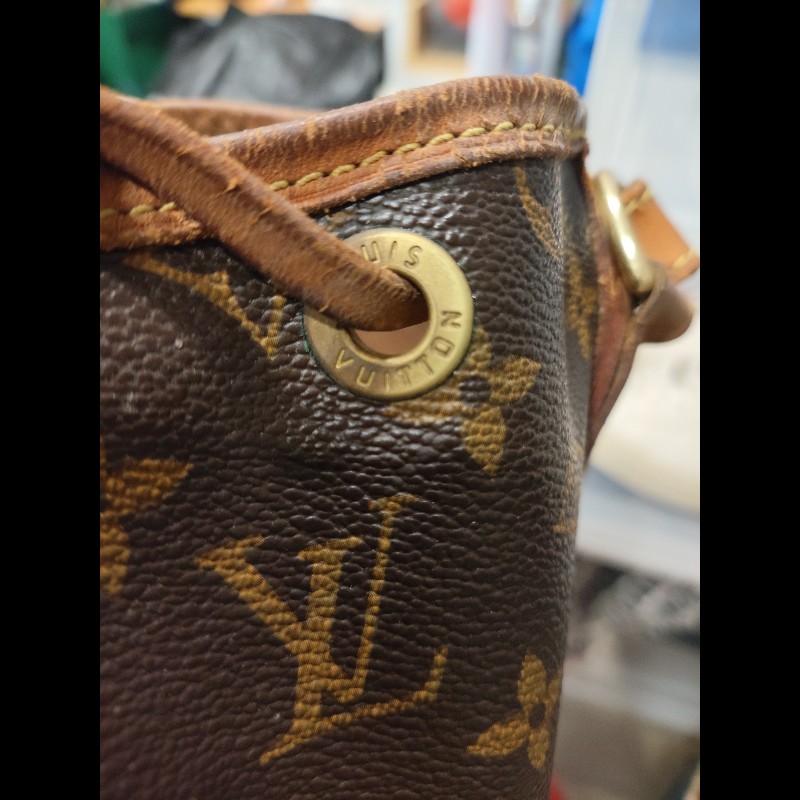 Louis Vuitton Monogram Noé 老花水桶包 肩背包 老件-6