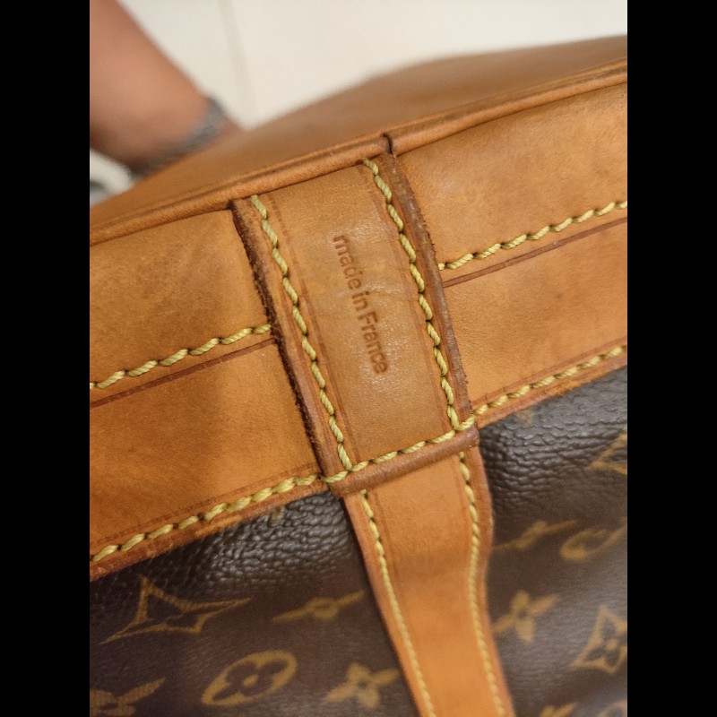 Louis Vuitton Monogram Noé 老花水桶包 肩背包 老件-11