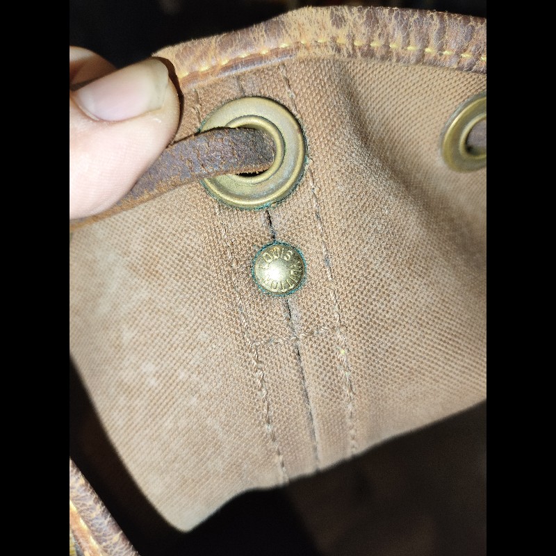 Louis Vuitton Monogram Noé 老花水桶包 肩背包 老件-26