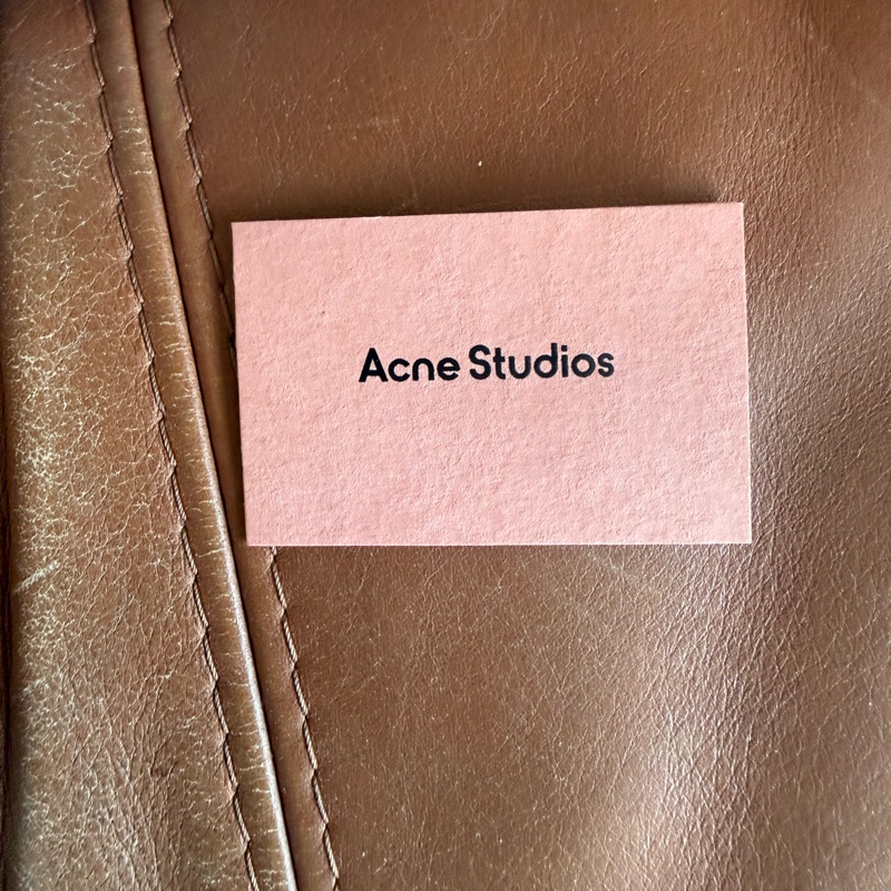 Acne Studios蝴蝶結小包包-8
