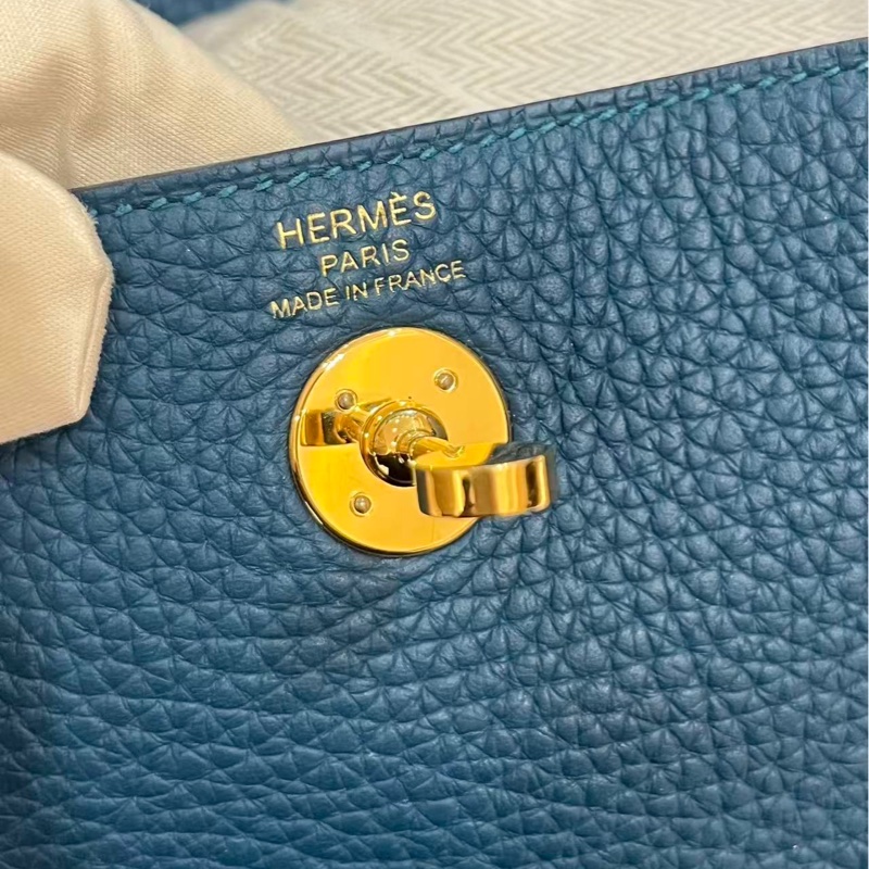 🌈Hermes💚Mini Lindy一代💚W0博斯普魯斯綠金扣🌈98新🌟TC皮🌟minilindy🌟lindy🌟愛馬仕🌟-3