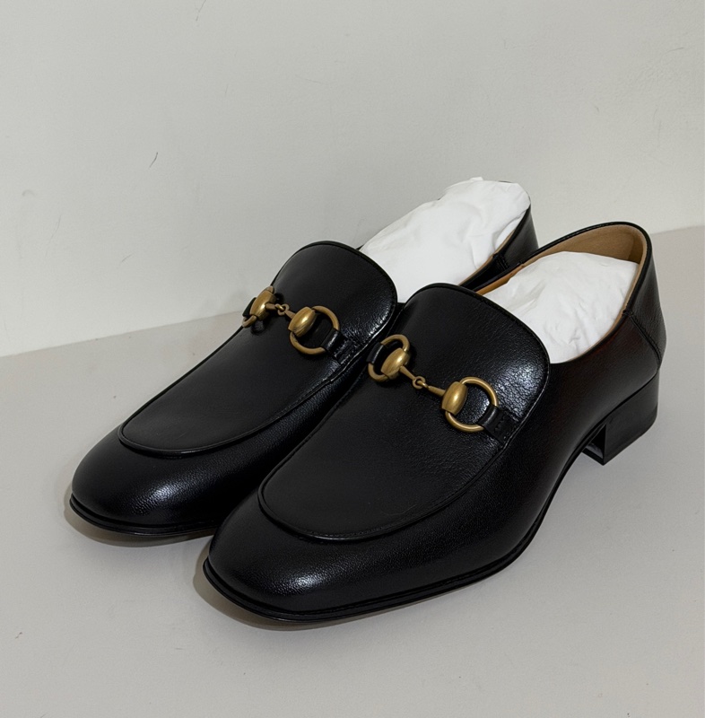 914intheair『全新閒置』Gucci古馳經典馬銜釦樂福鞋38.5（24.5cm)-5