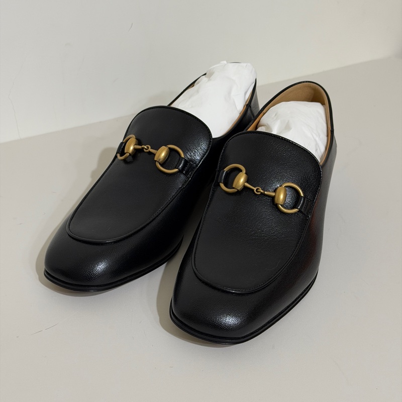 914intheair『全新閒置』Gucci古馳經典馬銜釦樂福鞋38.5（24.5cm)-7