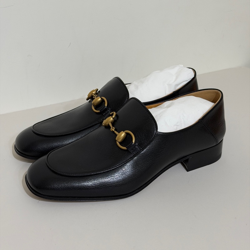 914intheair『全新閒置』Gucci古馳經典馬銜釦樂福鞋38.5（24.5cm)-8