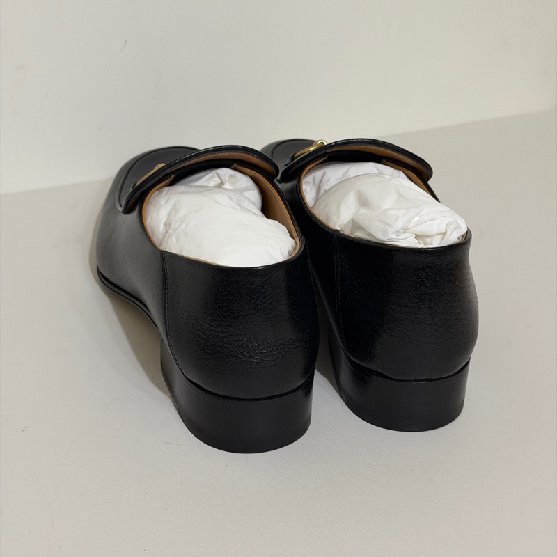 914intheair『全新閒置』Gucci古馳經典馬銜釦樂福鞋38.5（24.5cm)-9
