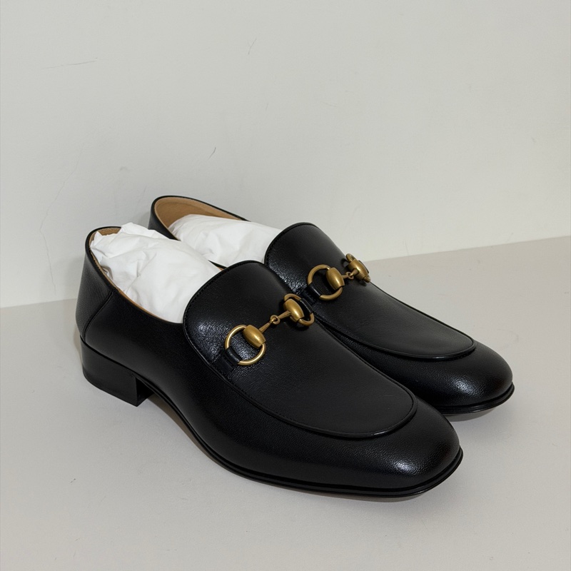 914intheair『全新閒置』Gucci古馳經典馬銜釦樂福鞋38.5（24.5cm)-12