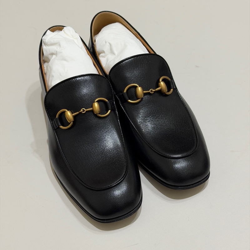 914intheair『全新閒置』Gucci古馳經典馬銜釦樂福鞋38.5（24.5cm)-13