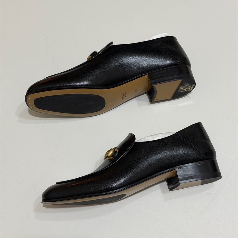 914intheair『全新閒置』Gucci古馳經典馬銜釦樂福鞋38.5（24.5cm)-16