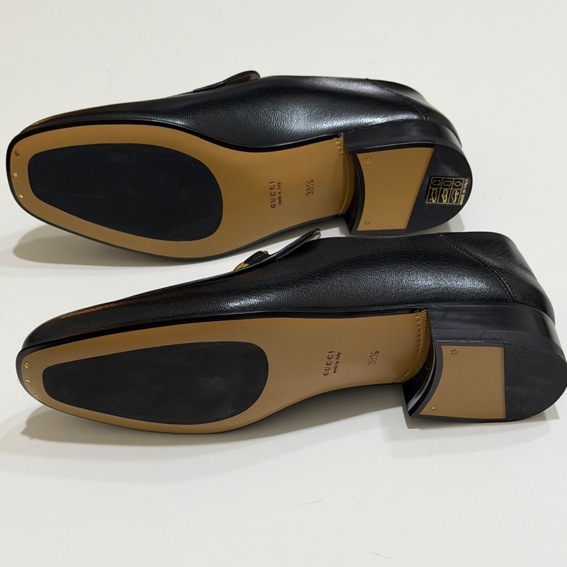 914intheair『全新閒置』Gucci古馳經典馬銜釦樂福鞋38.5（24.5cm)-17