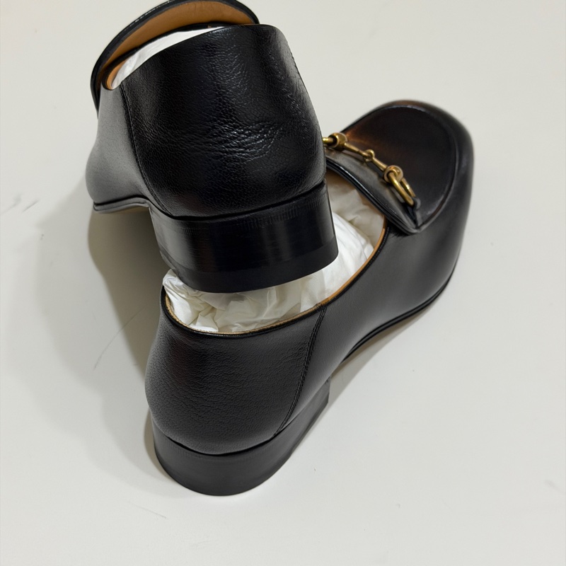 914intheair『全新閒置』Gucci古馳經典馬銜釦樂福鞋38.5（24.5cm)-23