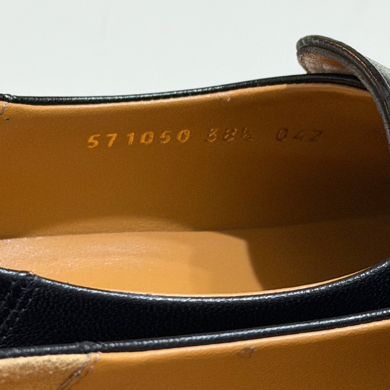 914intheair『全新閒置』Gucci古馳經典馬銜釦樂福鞋38.5（24.5cm)-26