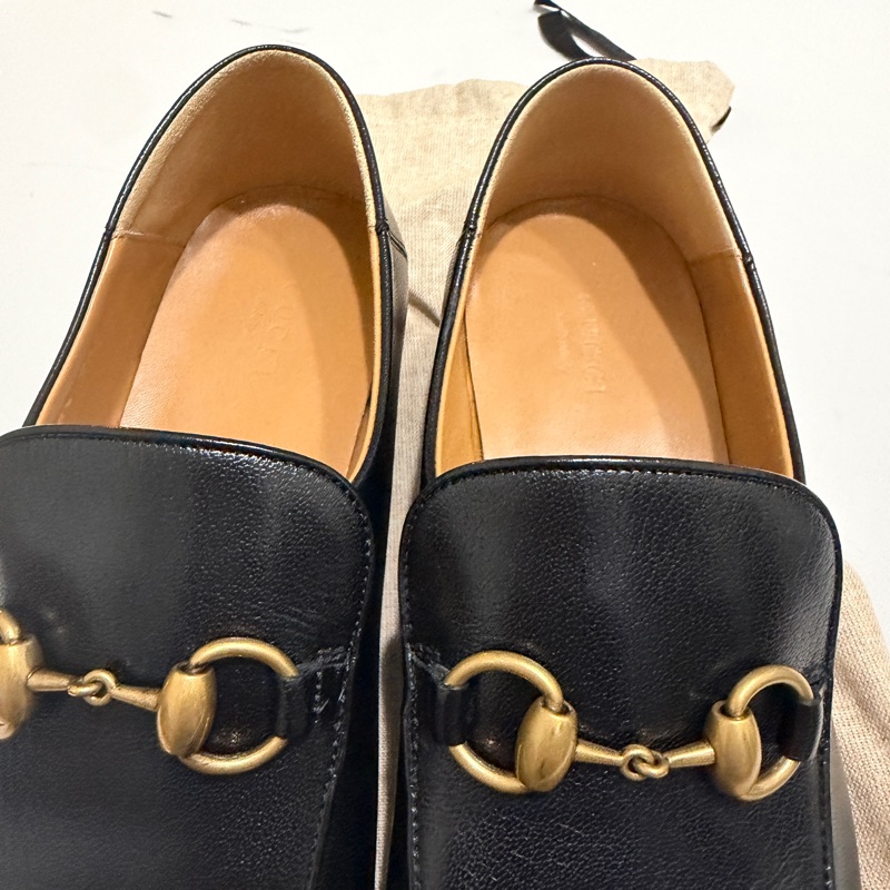 914intheair『全新閒置』Gucci古馳經典馬銜釦樂福鞋38.5（24.5cm)-28