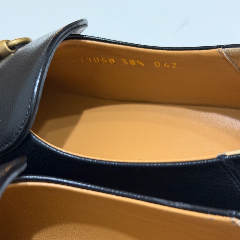 914intheair『全新閒置』Gucci古馳經典馬銜釦樂福鞋38.5（24.5cm)-30