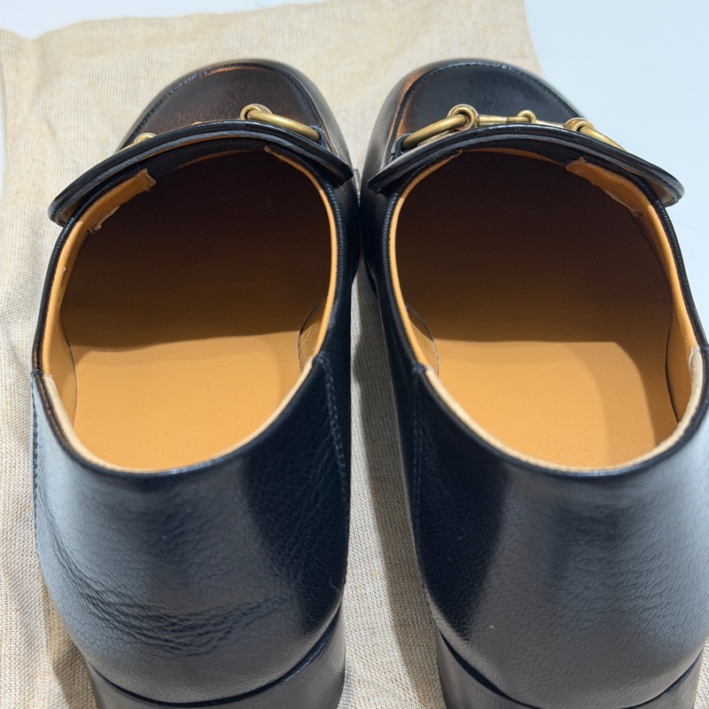 914intheair『全新閒置』Gucci古馳經典馬銜釦樂福鞋38.5（24.5cm)-32