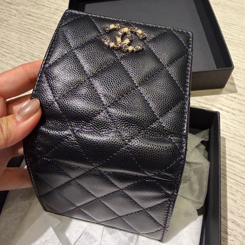 Chanel 荔枝牛皮夾-4