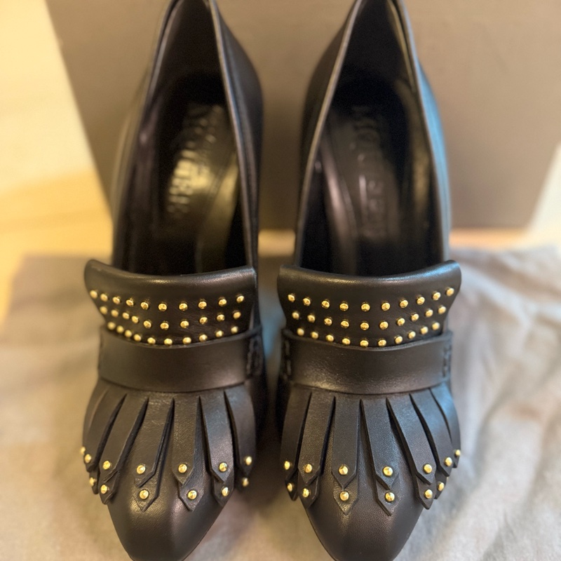 Alexander McQueen black heels-5