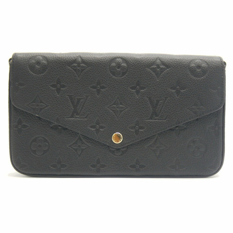 路易威登 Pochette Felicie 交織字母 Empreinte Noir M82477 單肩包