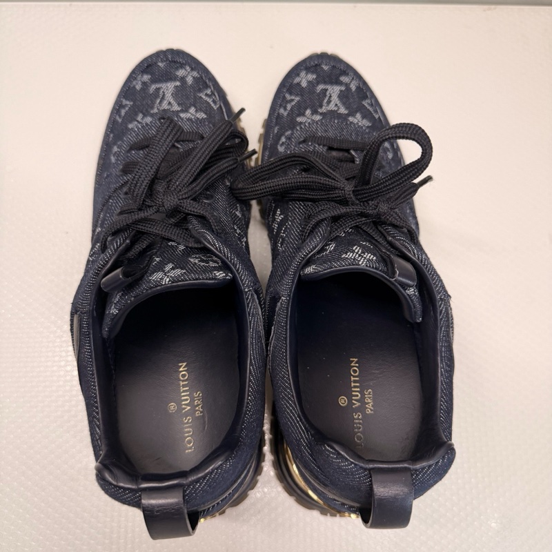 路易威登/LV RUNAWAY 蓝色牛仔老花 37码-4