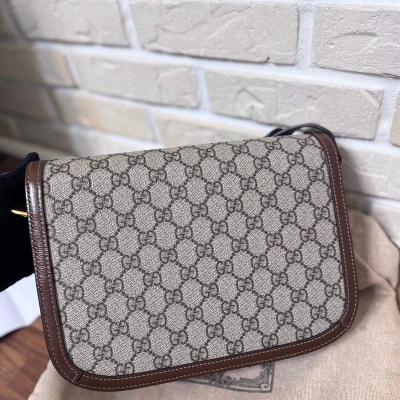 Gucci 1955馬銜釦馬鞍包25公分-5