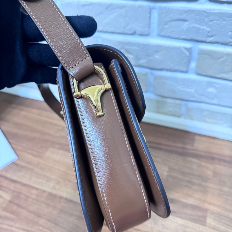 Gucci 1955馬銜釦馬鞍包25公分-6