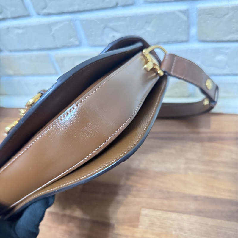 Gucci 1955馬銜釦馬鞍包25公分-11