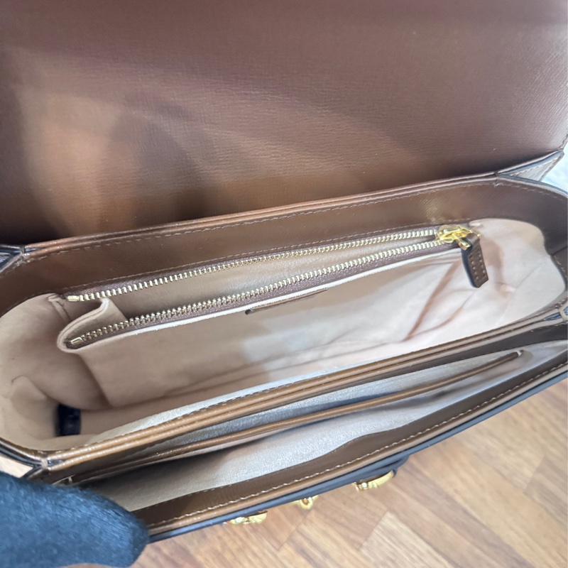 Gucci 1955馬銜釦馬鞍包25公分-13