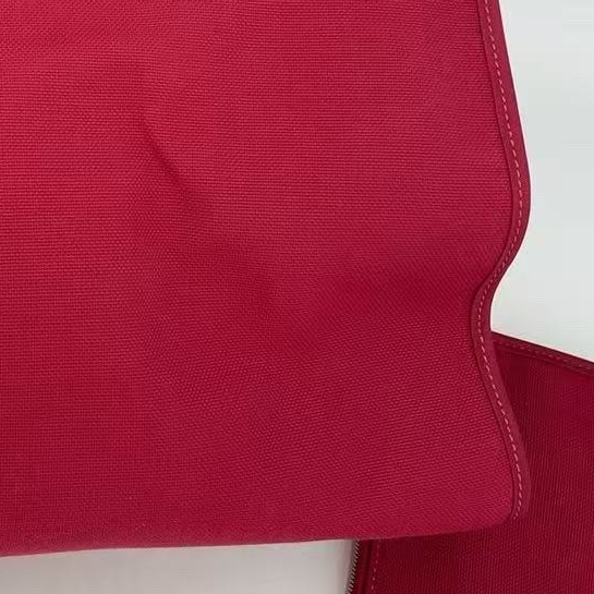 HERMES愛馬仕 Herbag39手提包單肩斜挎包， C刻  紅色， 附件子袋 ，尺寸39*32。-4