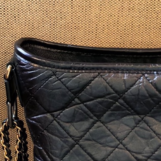 Chanel香奈兒 Gabrielle系列 黑色人魚姬菱格流浪包小號鏈條單肩斜挎包 27開有卡 尺寸15×8×20。-1