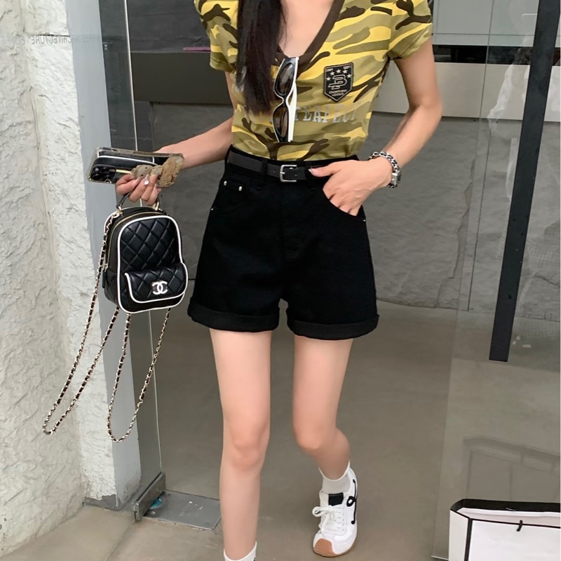 CHANEL香奈兒25P新款熊貓包/黑白漫畫小書包-20