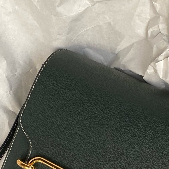 Hermes roulis 23 豬鼻子 英國綠 金扣 A刻  成色超靚-3