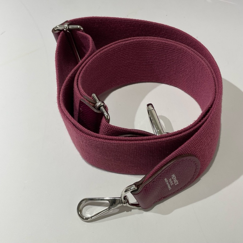 Hermes愛馬仕Evelyne伊芙琳33 玫瑰紫銀扣 框O刻 e皮 單肩斜挎包。-8