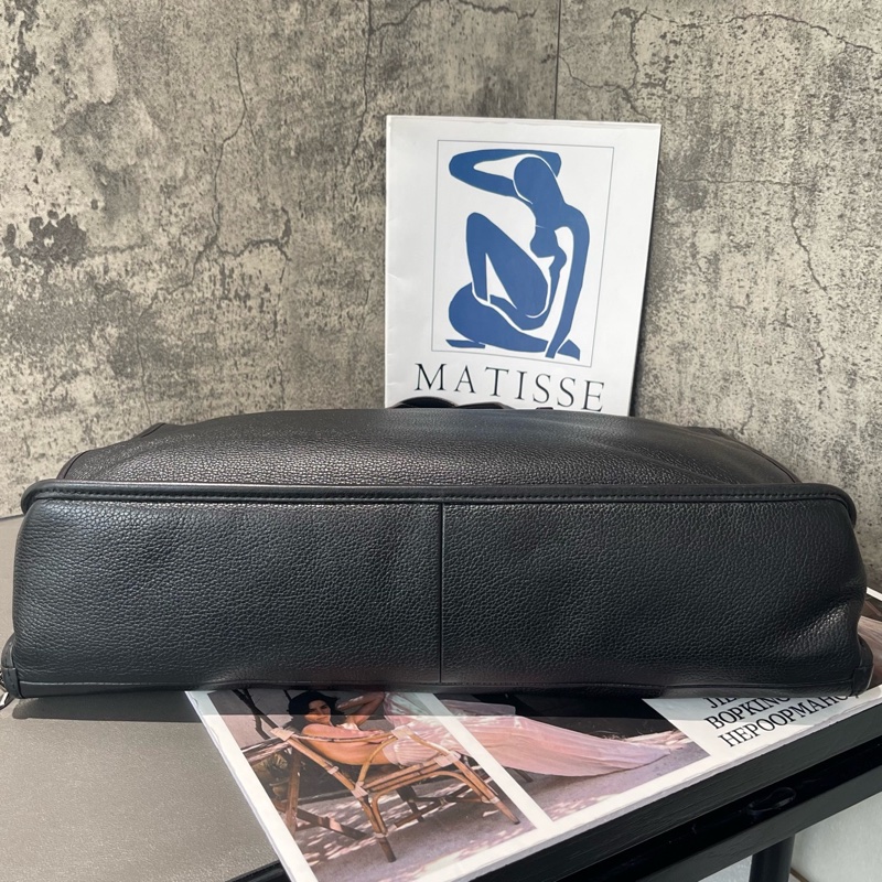 Loewe 羅意威 黑色 牛皮公文包-3