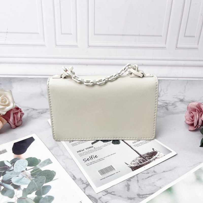 Dior  mini jadior 磨砂扣鏈條包 18×5×11cm 98新配件塵袋-7