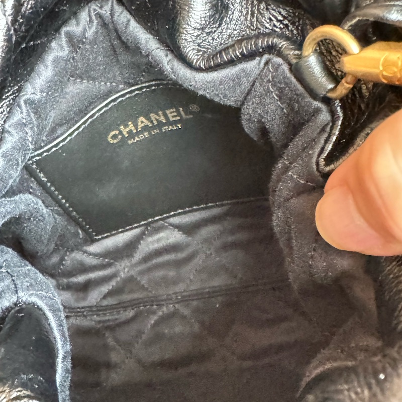 CHANEL 22bag mini 珍珠鏈條季節限定款-5