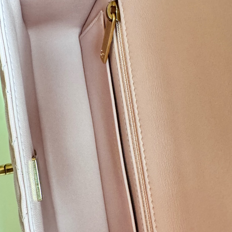CHANEL Coco Handle 20cm 皮穿鏈肩帶-5