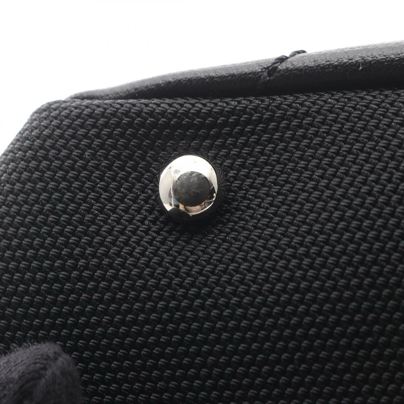 香奈兒 (CHANEL) Paris Biarritz PM 手提單肩包 A34208 帆布皮革 黑色 二手 SHW-8