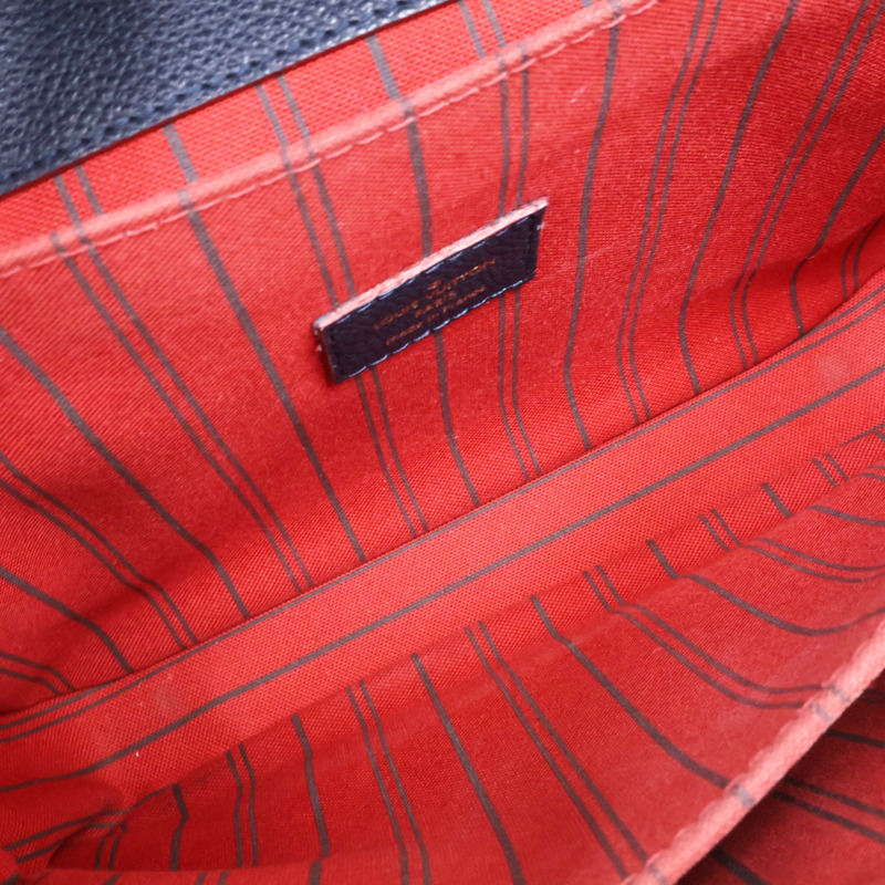 藍色 原花壓紋牛皮 Pochette Metis 兩用包【LOUIS VUITTON LV 路易威登】 M44071-2