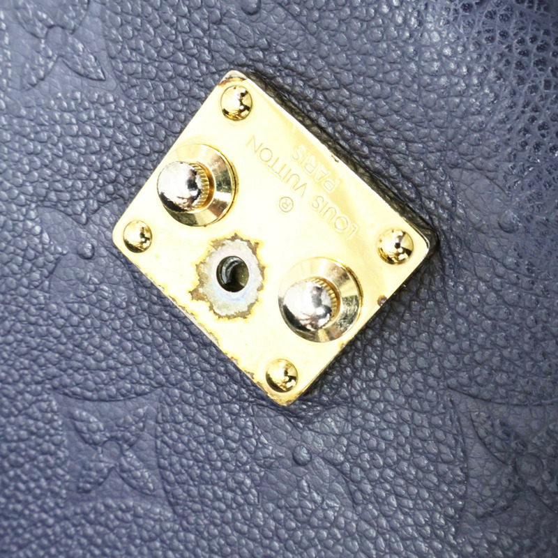 藍色 原花壓紋牛皮 Pochette Metis 兩用包【LOUIS VUITTON LV 路易威登】 M44071-11