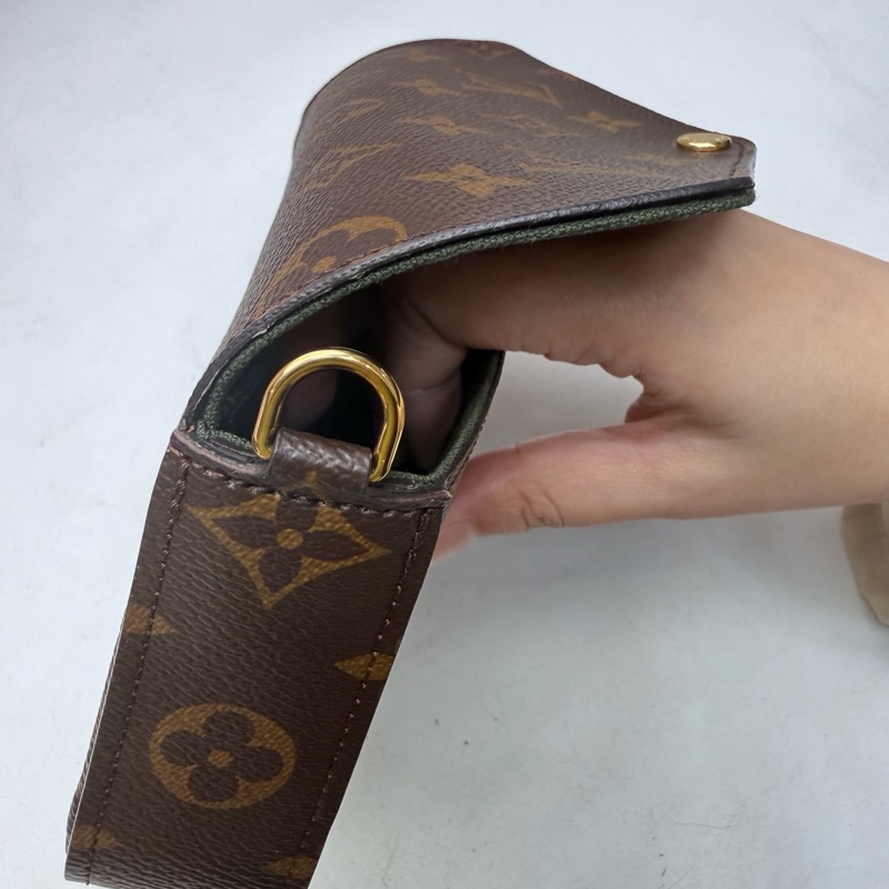 Louis Vuitton • 經典老花三合一 芯片款全配✨-17