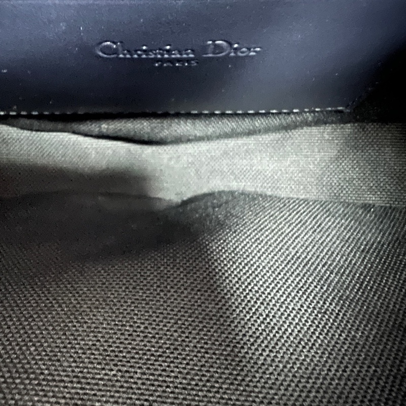 Dior迪奥Callisto半月包 老花配黑色皮革 24年编码 尺寸19*5*14-8