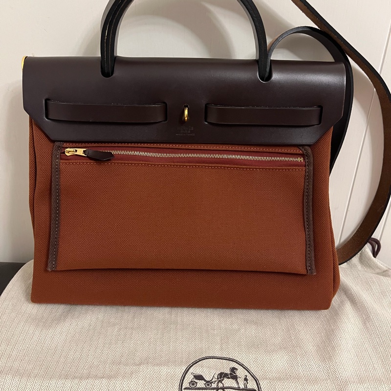 Hermes herbag 31 金扣-1