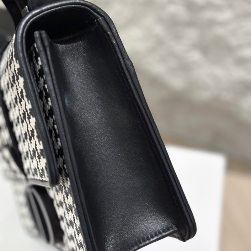 Dior • 經典蒙田 Montaigne 30 千島格編織黑釦 附保卡-7