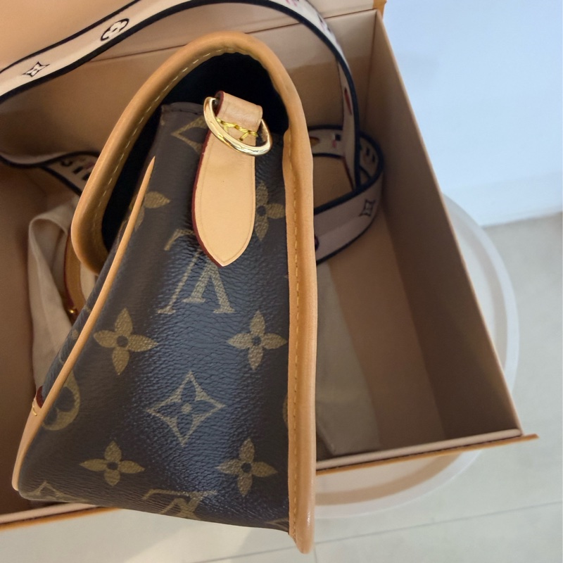 二手Louis Vuitton老花Diane法棍手提側背斜背包M45985-6