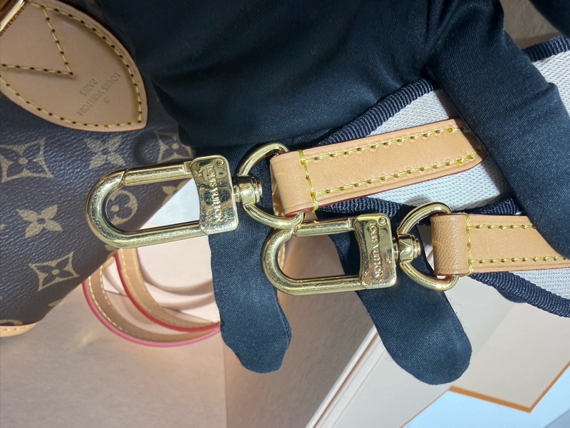 二手Louis Vuitton老花Diane法棍手提側背斜背包M45985-12